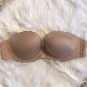 Victoria secret push-up strapless bra